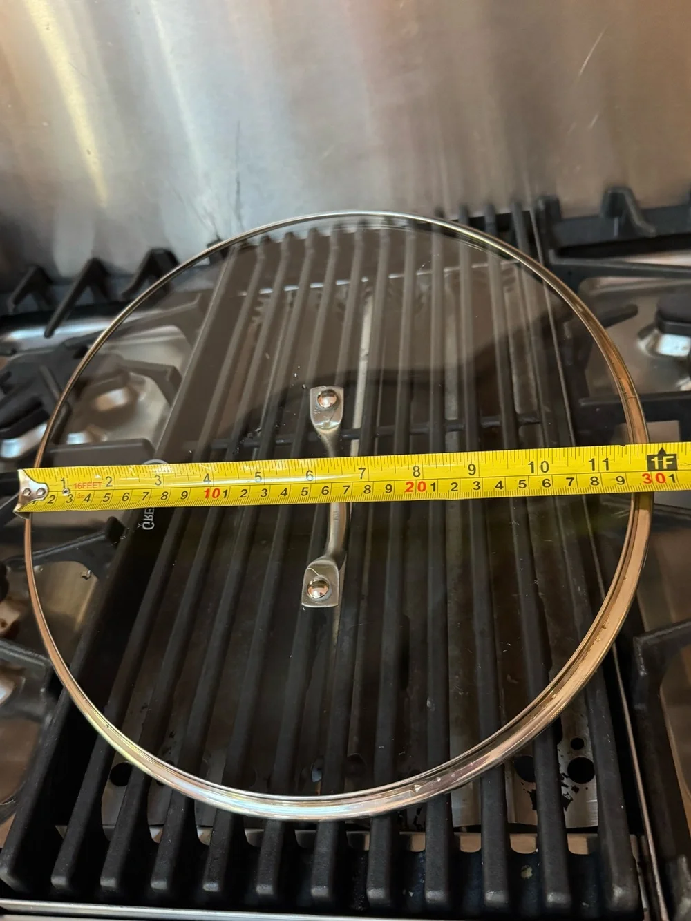 GreenPan clear tempered